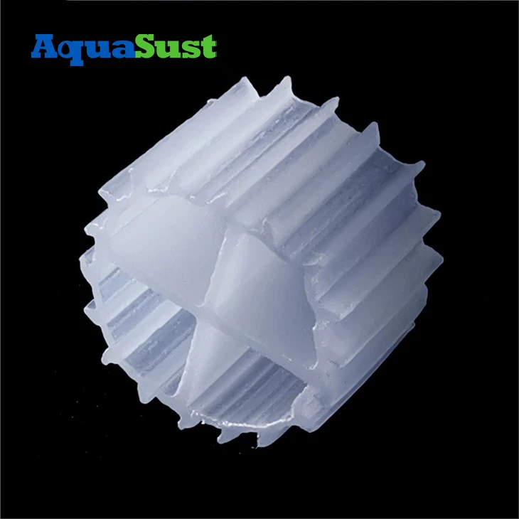 High Cod Anaerobic Mbbr Bio Media Use To Fish Pond Water Treatment factory